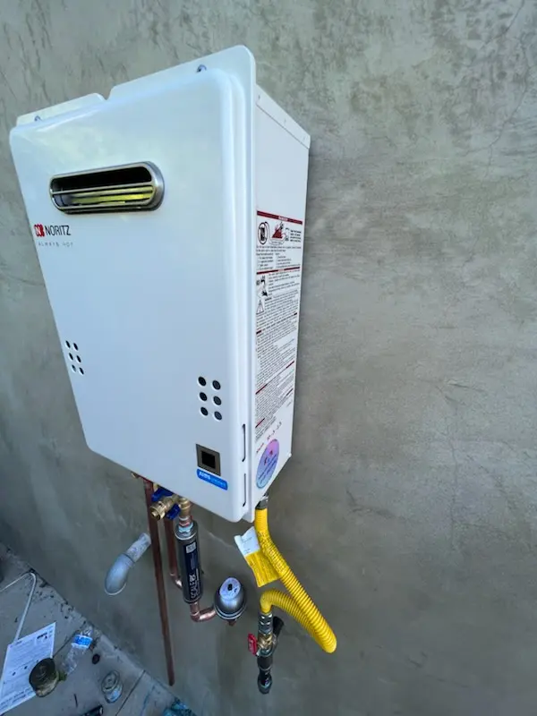 Tankless water heater installation for Harveysburg homes